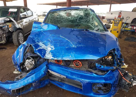 2002 Subaru Impreza Wrx z USA, uszkodzony, nr VIN JF1GD29682G527239